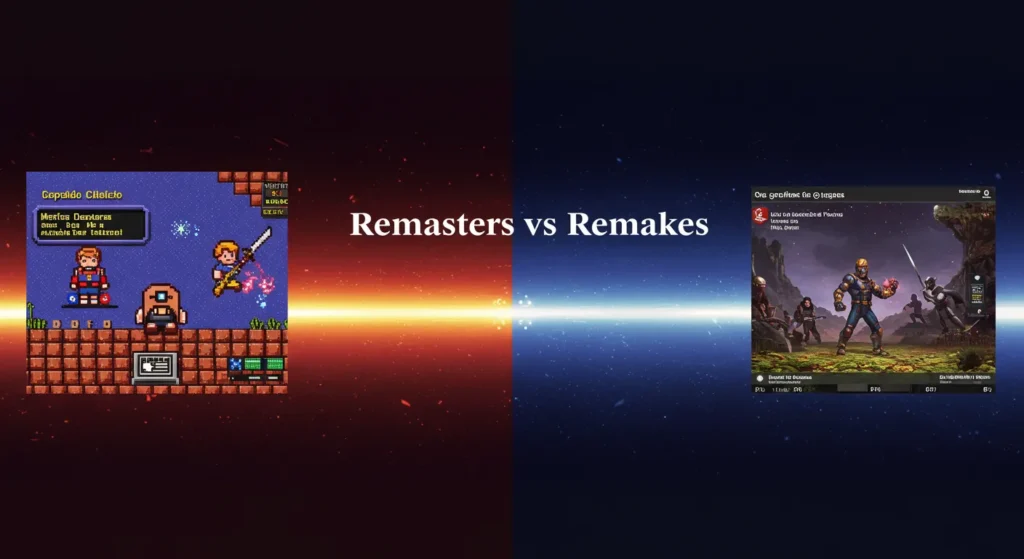 Análise de Casos de Sucesso: Remasters vs Remakes na Prática