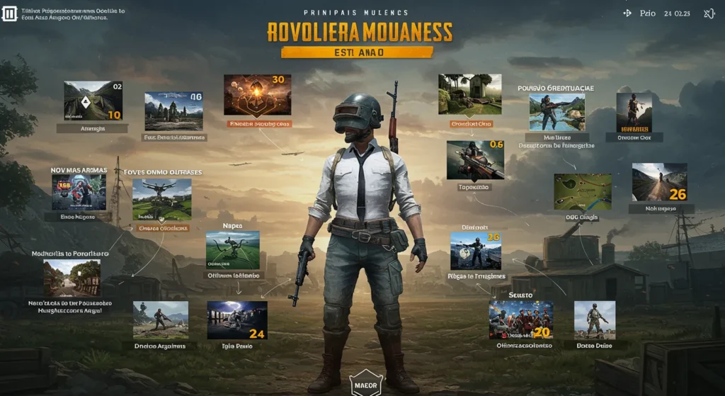 As Principais Mudanças que Revolucionaram o PUBG Este Ano