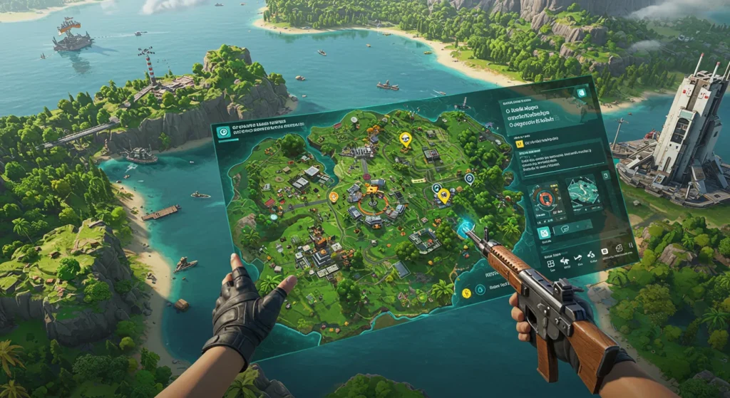 Os Novos Mapas que Estão Transformando a Experiência Battle Royale